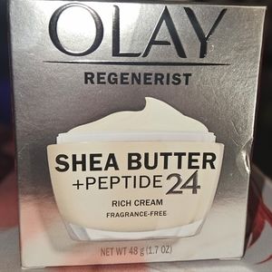 Brand New Olay Shea Butter + Peptide 24 Rich Cream